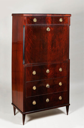An elegant Biedermeier secrétaire