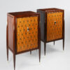 A Pair of Art Deco Inspired Fireside Cabinets inspired by ILIAD Design