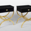 A Pair of Mid-Century Inspired End Tables by ILIAD Design