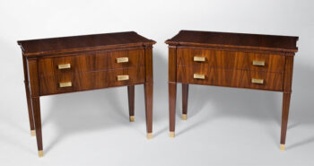 Pair of French 40's Style Cabinets by ILIAD Design