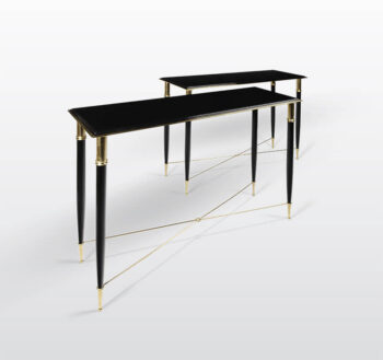 Pair of Modernist Style Consoles