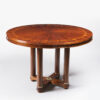 An Art Deco extendable dining table by Batastin Spade