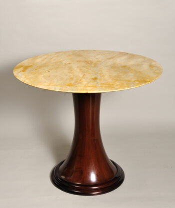 A Modernist pedestal table by Dassi