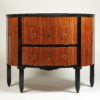 Art Deco Style Demi Lune Vanity Cabinet by ILIAD Design