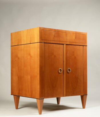 A Biedermeier style Powder Room Vanity by ILIAD Design