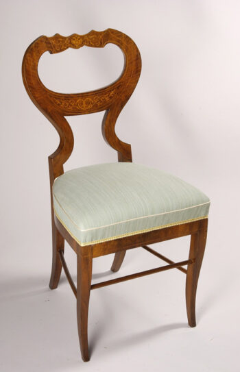 An Elegant Single Biedermeier Side Chair