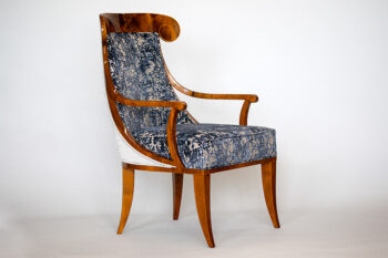 A Vienna Biedermeier style armchair by ILIAD Design