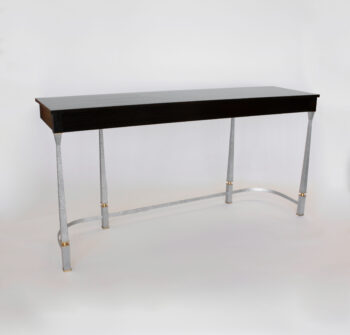 A freestanding Modernist Console Table by ILIAD Design