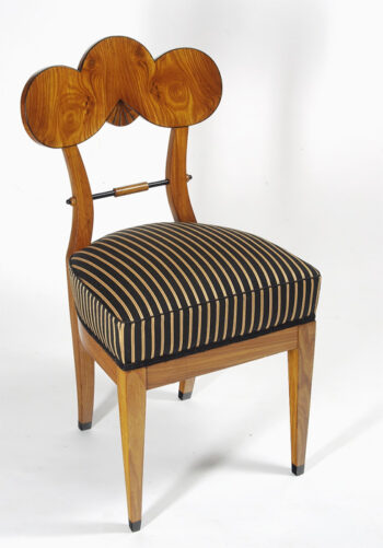 A Set of Four Biedermeier Side Chairs