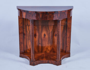 A Vienna Biedermeier Demi-Lune Console