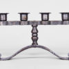 Wrought Iron Candlesticks by Charles Piguet