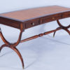 A French 40’s Demi-Lune Writing Desk in the manner of Maison Jansen