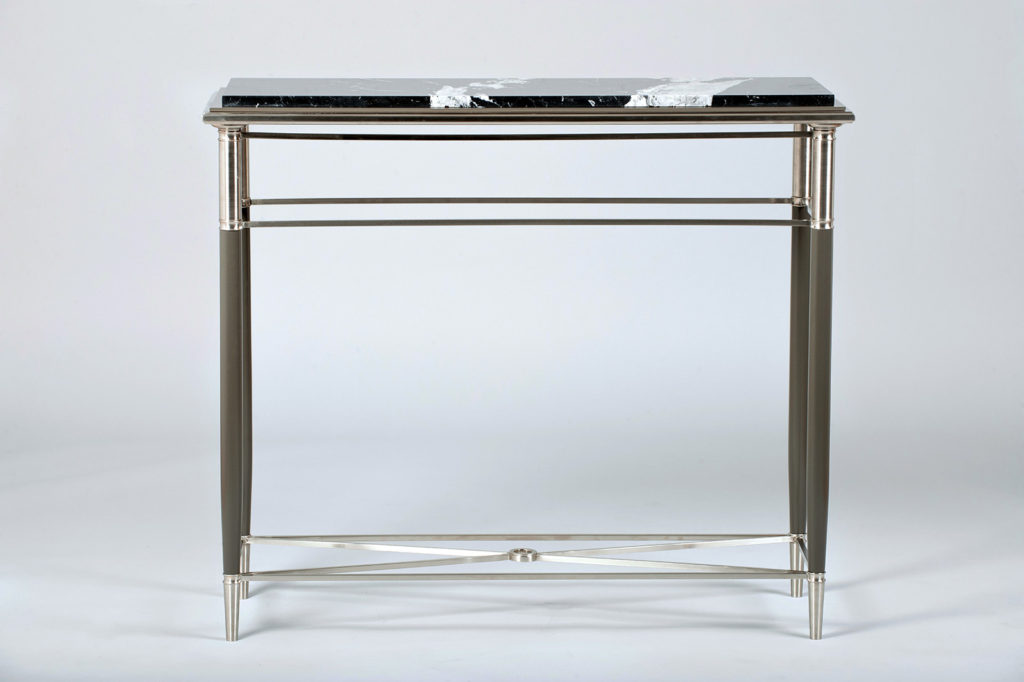 A Freestanding Pair of Art Deco Consoles by ILIAD Design