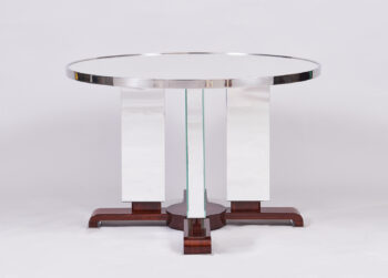 A Modernist Mirrored Coffee Table by ILIAD Design