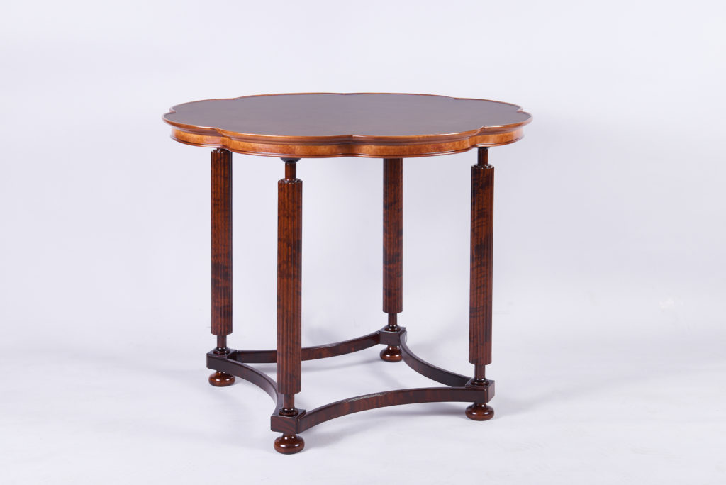 A Neo-Rococo Swedish Modern Inspired Table by ILIAD Design