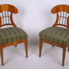 A Set of Four Biedermeier Side Chairs