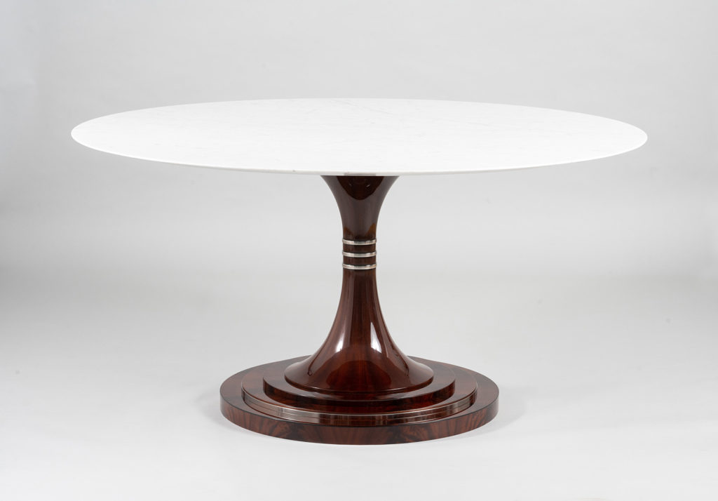 A Biedermeier Style Trumpet Table by ILIAD Design