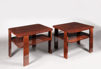 A Pair of Art Deco Style Occasional Tables by ILIAD Design