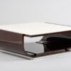 A French Modernist Inspired Parchment Top Coffee Table by ILIAD