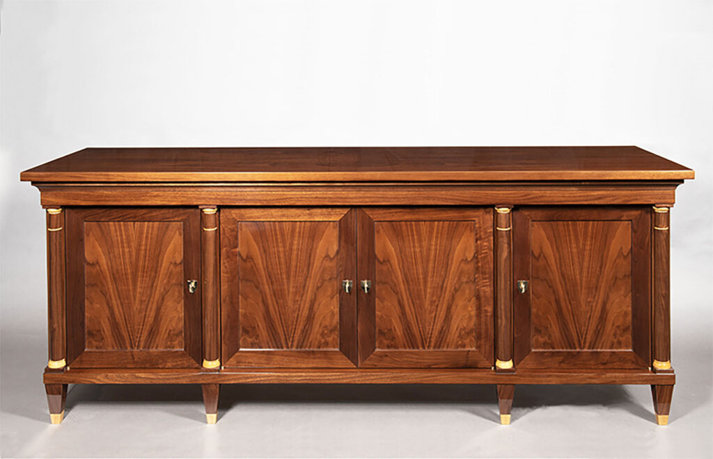 A Biedermeier Style Four Door Sideboard by ILIAD Design