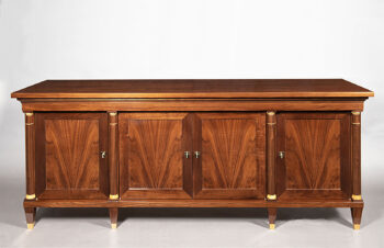 A Biedermeier Style Four Door Sideboard by ILIAD Design