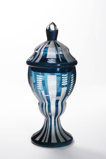 An Art Deco Urn with Lid