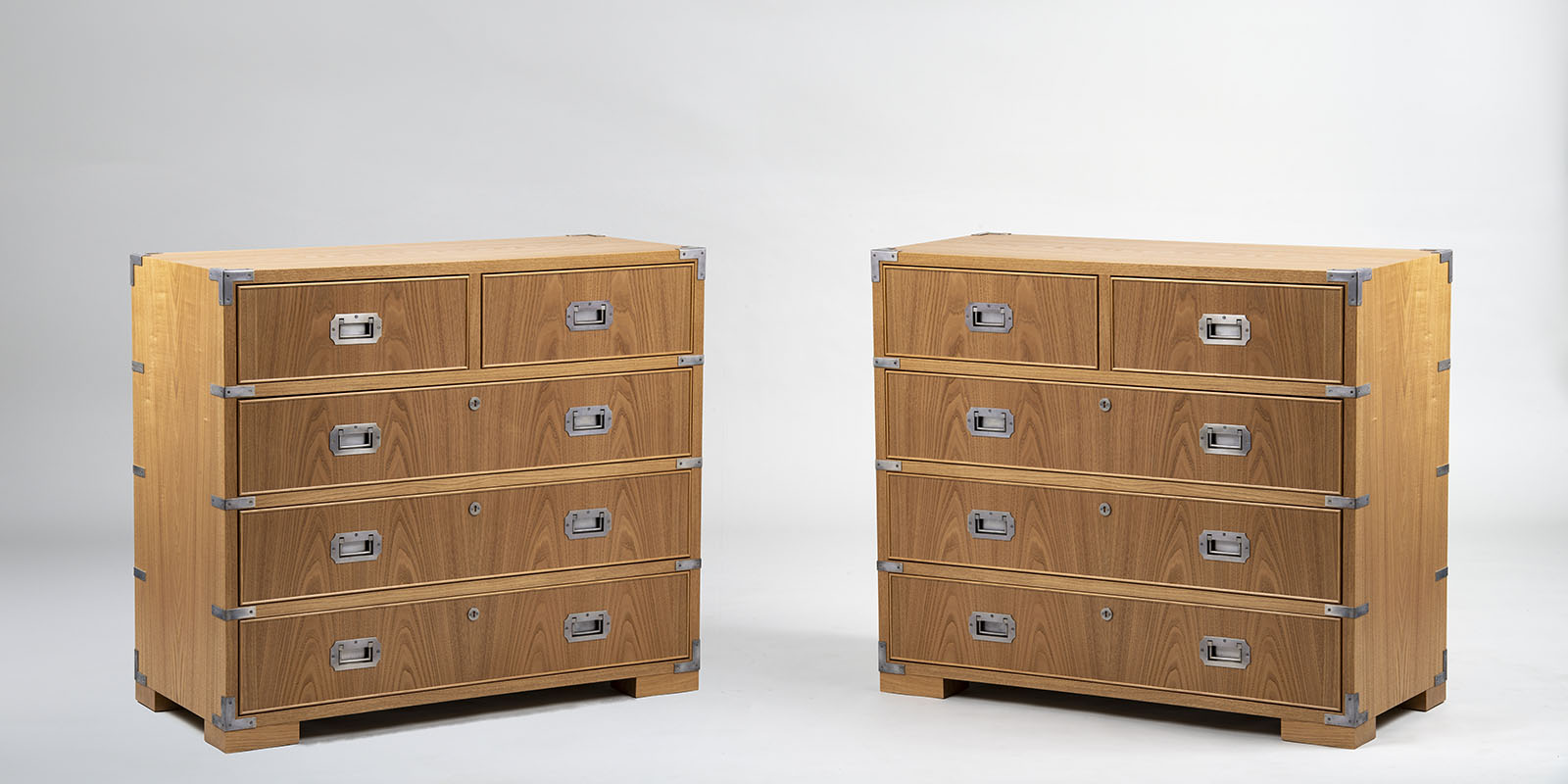 A Pair of Modernist Chests by ILIAD Design