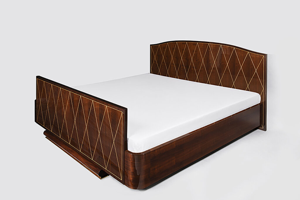 A Ruhlmann Inspired King Sized Bed by ILIAD Design