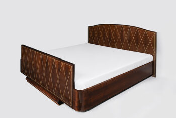 A Ruhlmann Inspired King Sized Bed by ILIAD Design
